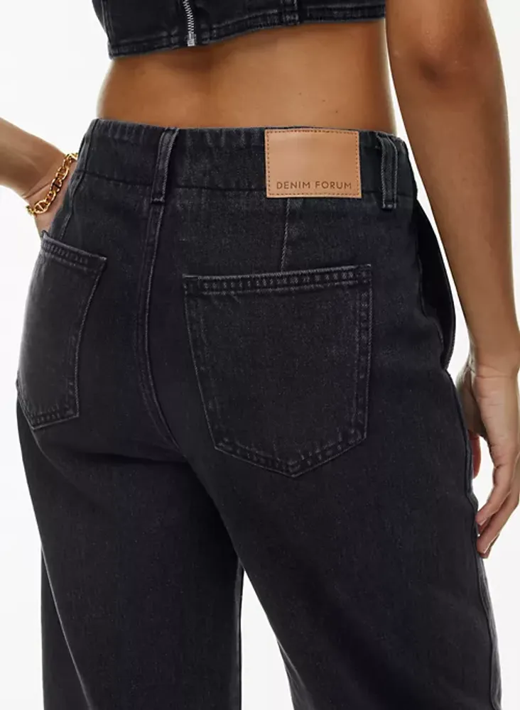 Denim Forum THE '90S KATE MID-RISE BAGGY JEAN