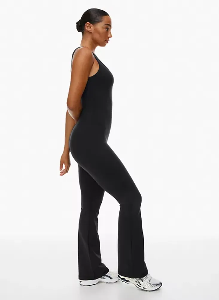 TNA, Pants & Jumpsuits, Aritzia Color Black Tnalife Shakeit Flare Jumpsuit  Nwt