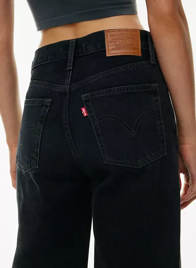 Levis Ribcage Jean - size 30 on left and 31 on right. :  r/PetiteFashionAdvice