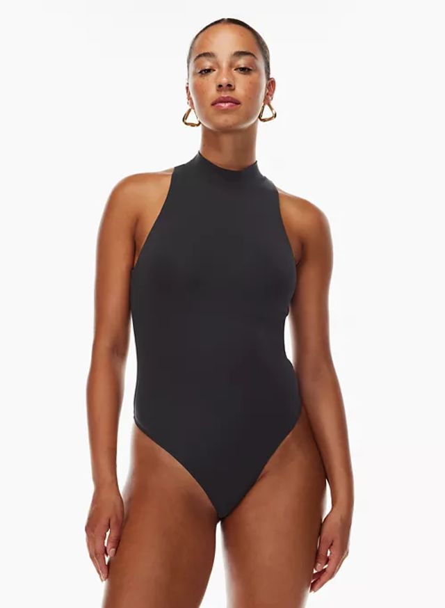 SMOOTHEZ Mock Neck Bodysuit