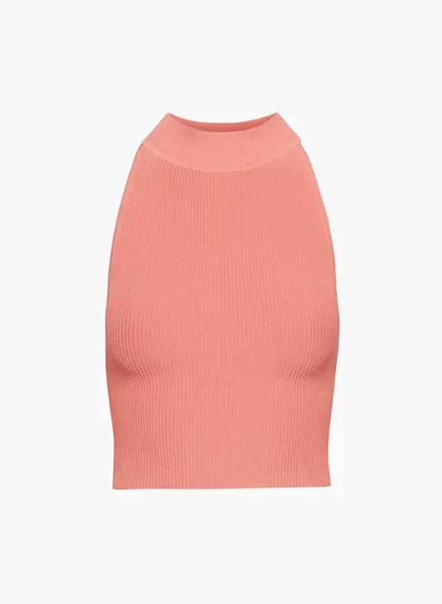 Zara WRAP KNIT HALTER TOP