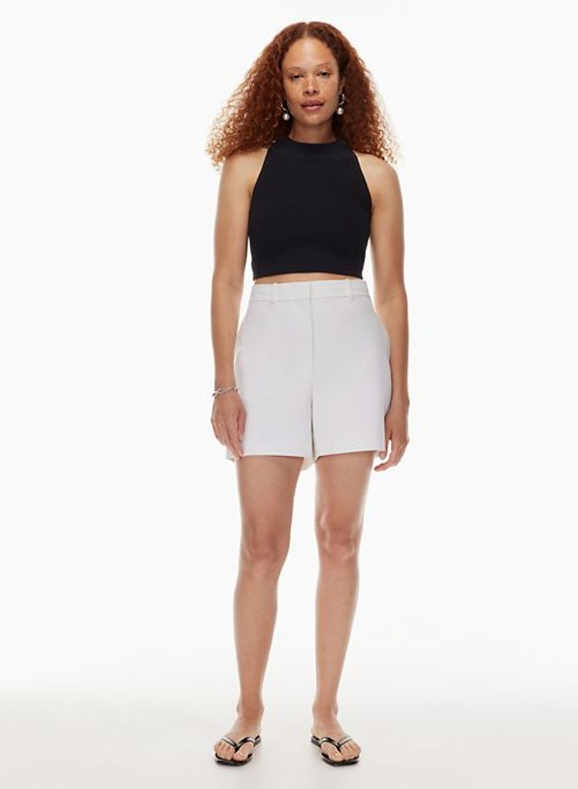 Another Girl Puff Sleeve Cropped Top