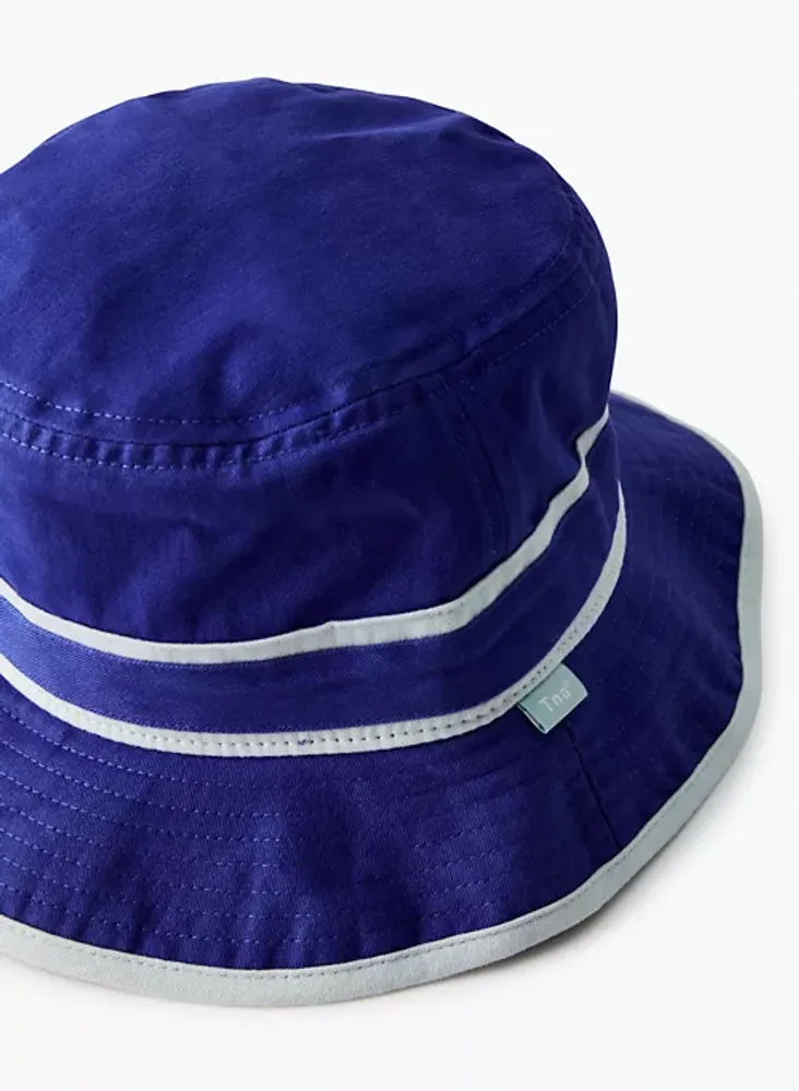 Topstitch Bucket Hat