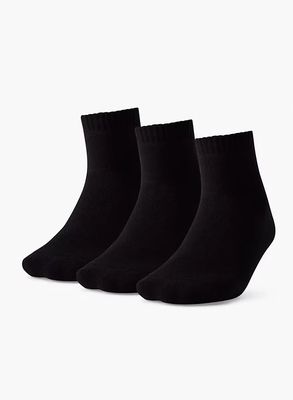 go-to plush ankle sock 3-pack
