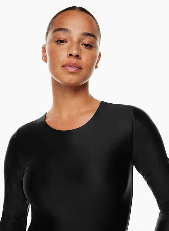 Aritzia Babaton Squareneck Longsleeve Bodysuit Black Size XS - $44 (26% Off  Retail) New With Tags - From Elaine