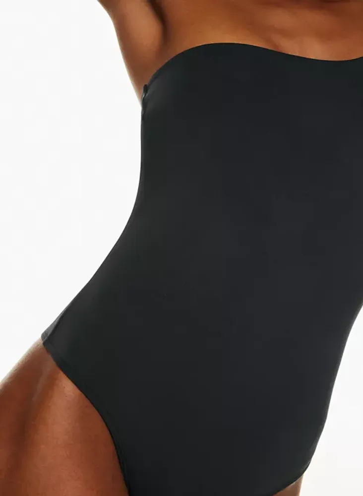Forever 21 Women's One-Shoulder Cami Bodysuit in Black Small