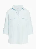 Utility Polo Blouse