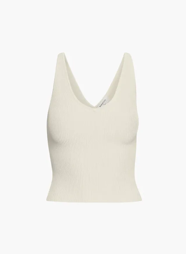 Babaton SCULPT KNIT V-NECK TANK