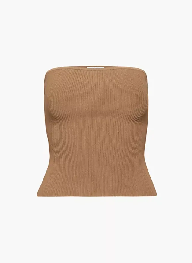 Babaton Sculpt Knit Sweetheart Tube Top