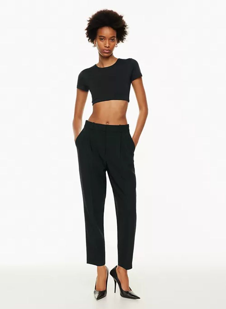 women's vogue long sleeve opening cropped top, high elasticity
