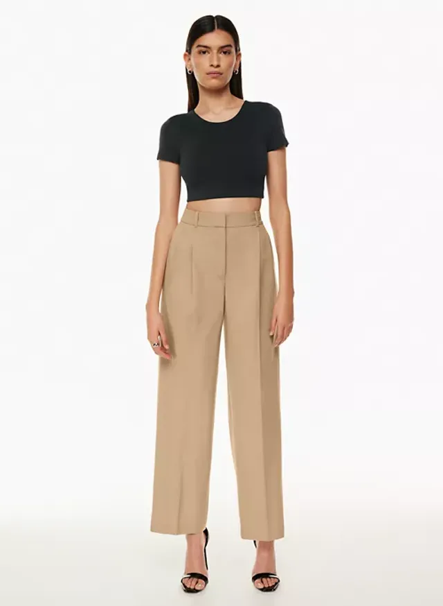 High Waist Linen Pant - 010923 