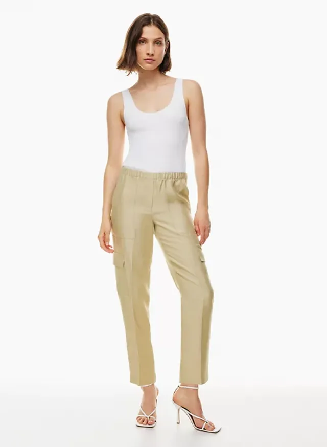 Banana Republic Slim Linen-Cotton Traveler Pant