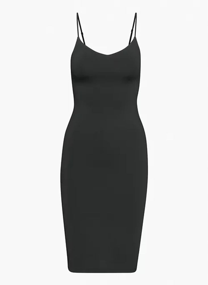 Aritzia Babaton Contour Cami Midi Dress in Black, Size L