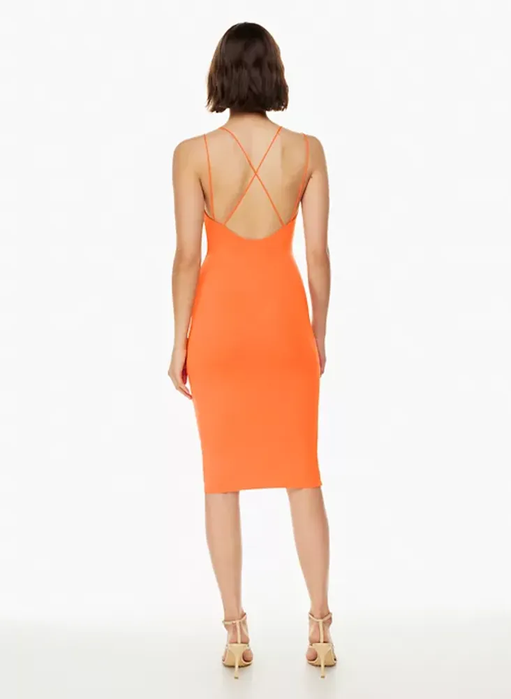 Aritzia Babaton Contour Muscle Bodysuit Tangelo Orange Size XS