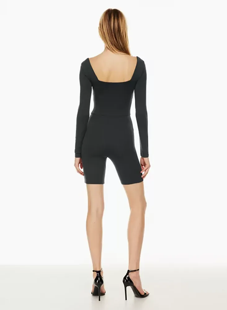 Long Sleeve Knitted Bodycon Playsuit Romper – The Inherited Brand