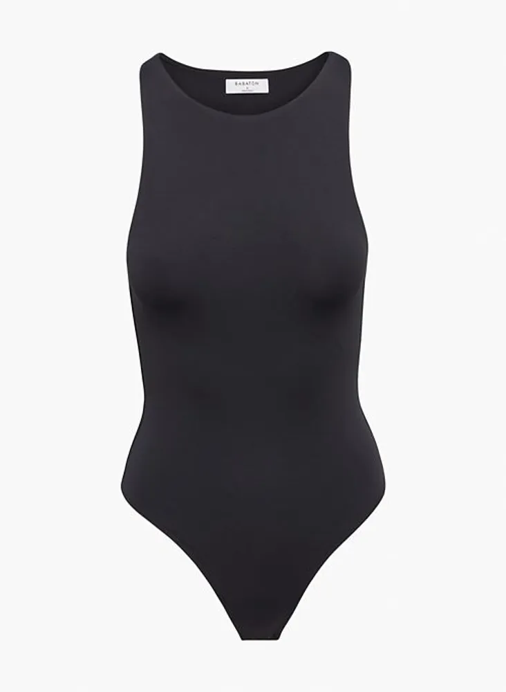 American Apparel Cotton Spandex Jersey Tank Thong Bodysuit, Black, Small :  : Clothing, Shoes & Accessories