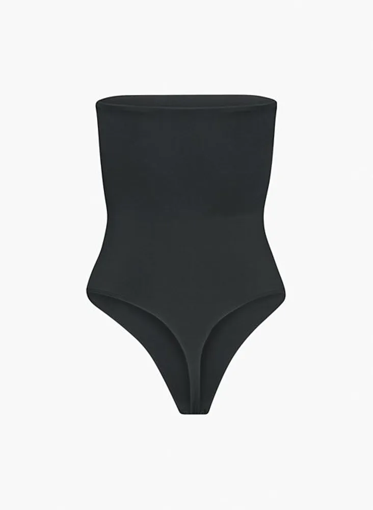 Babaton XLBlack Thong Leotard / Bodysuit Used / - Depop