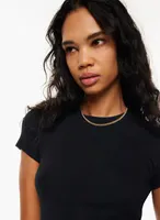 Ribbed T Shirt