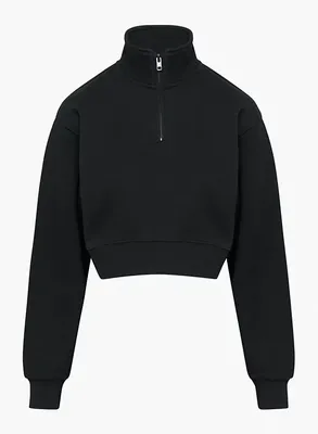new cozy fleece perfect ¼ zip sweatshirt