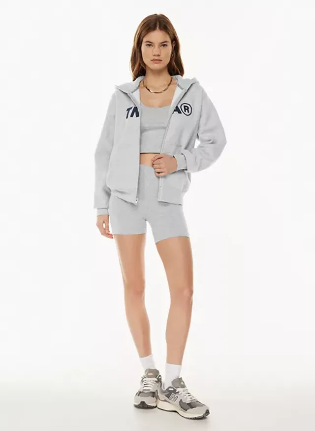 Aritzia tna cozy fleece perfect hoodie Gray Size M - $36 (48% Off