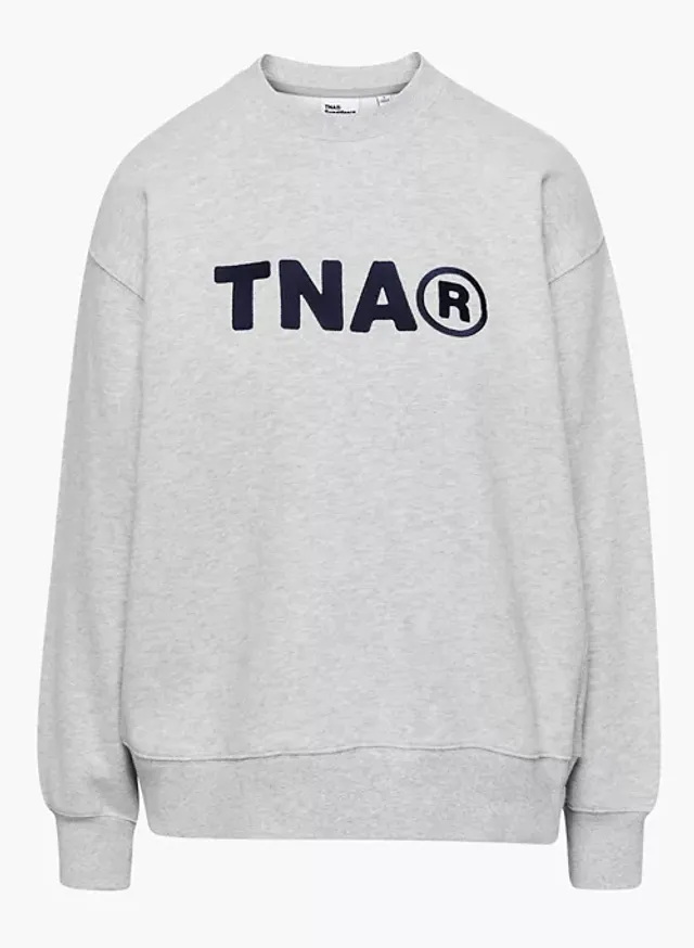 Tna Cozy Fleece Boyfriend Crew Sweatshirt