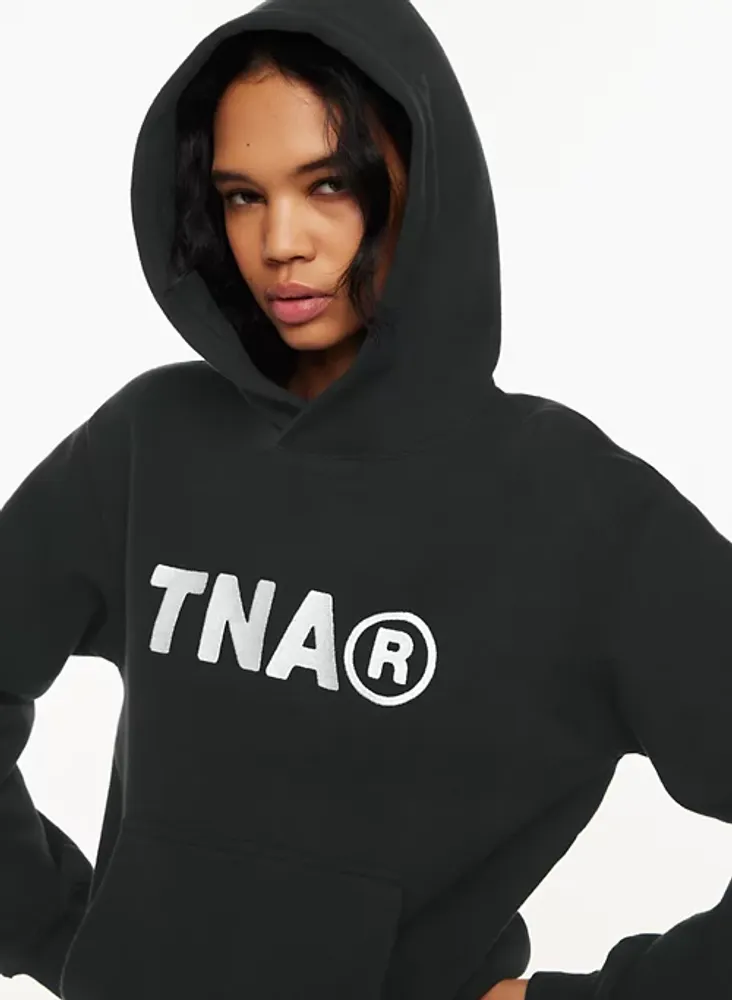 TNA, Tops, Aritzia Tna Black Hoodie In S