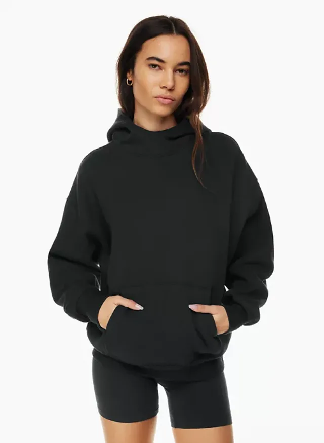 Super fleece oversized hoodie in dark shadow : r/Aritzia