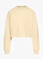 Cozy Fleece Perfect Cropped Sweatshirt
