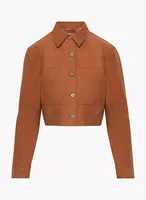 Little Cropped Linen Jacket
