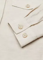 The Ganna Linen Shirt Jacket