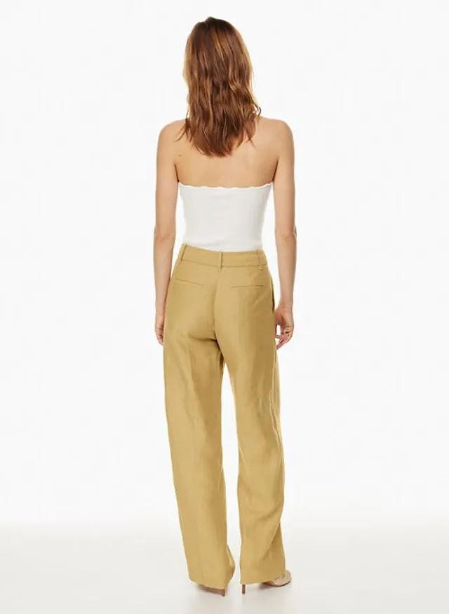 ONLY ONLEVILA-LANA CARROT PANT - Trousers - toasted coconut/sand