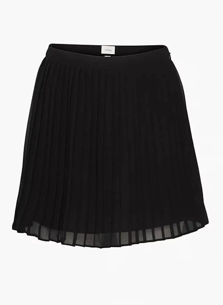 TWIRL PLEATED SKIRT