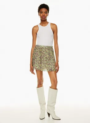 Twirl Mini Pleated Skirt