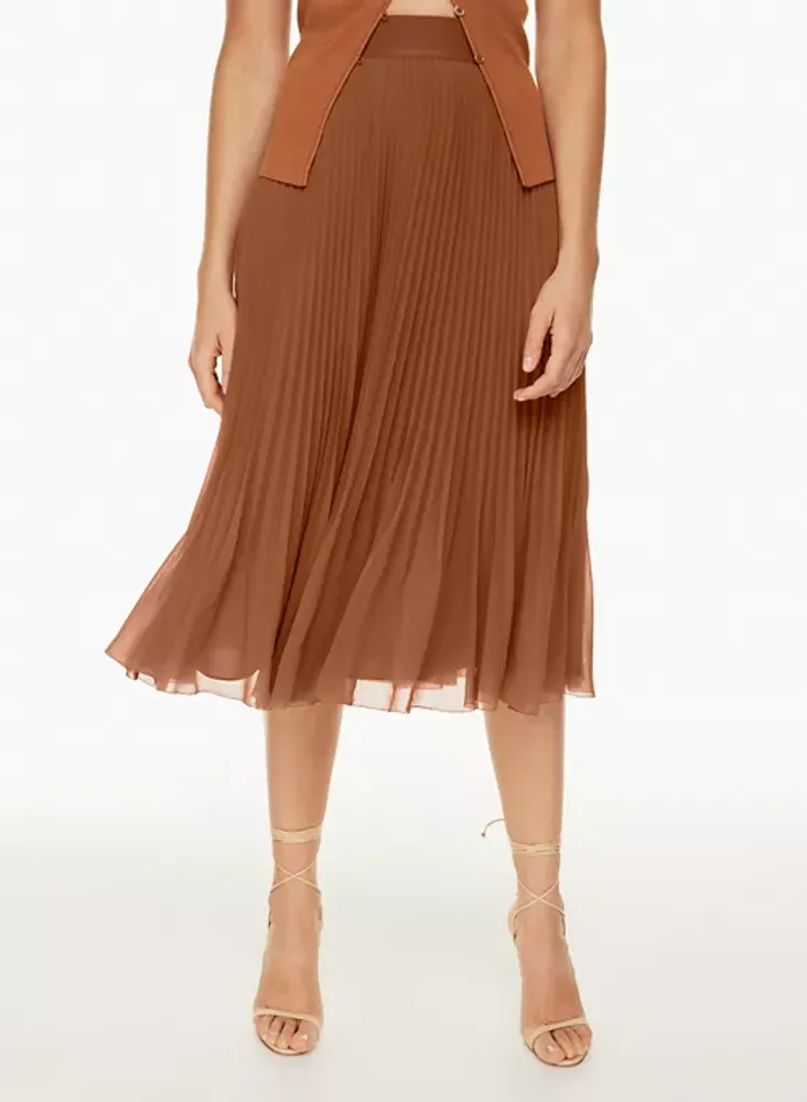 Twirl Pleated Skirt