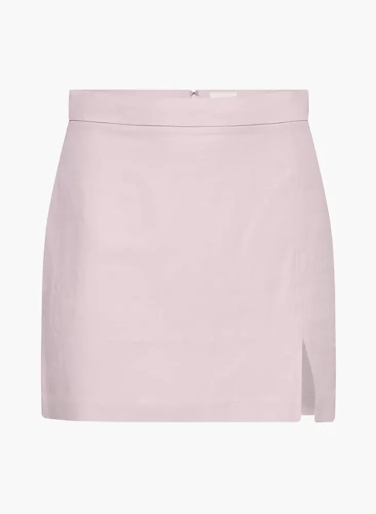 Patio Linen Mini Skirt