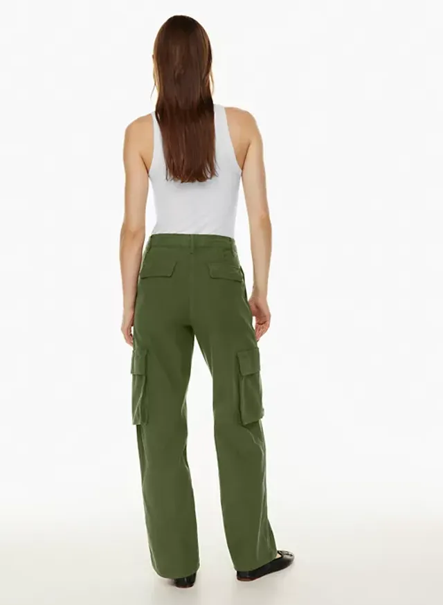 Aritzia Community Women's Ion Cargo Utility Jogger Pant Green