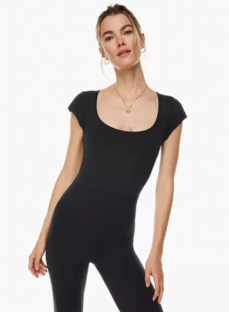 Divinity jumpsuit aritzia  Body suit outfits, Aritzia outfit, Flare outfit