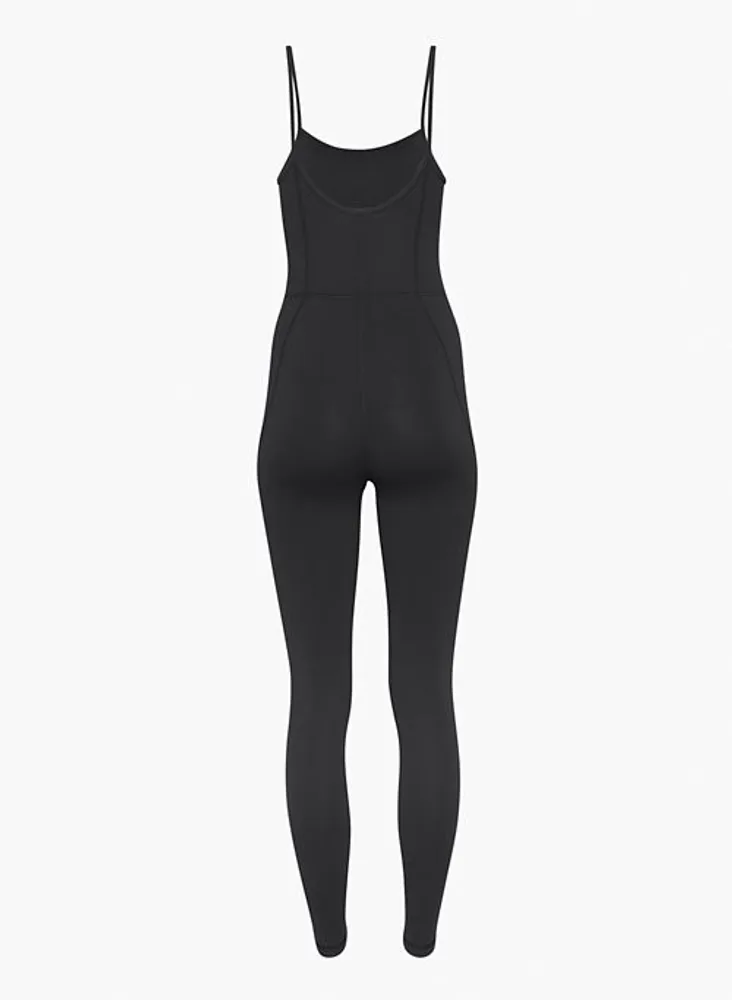 PLT SPORT Petite Black Sleeveless Jumpsuit