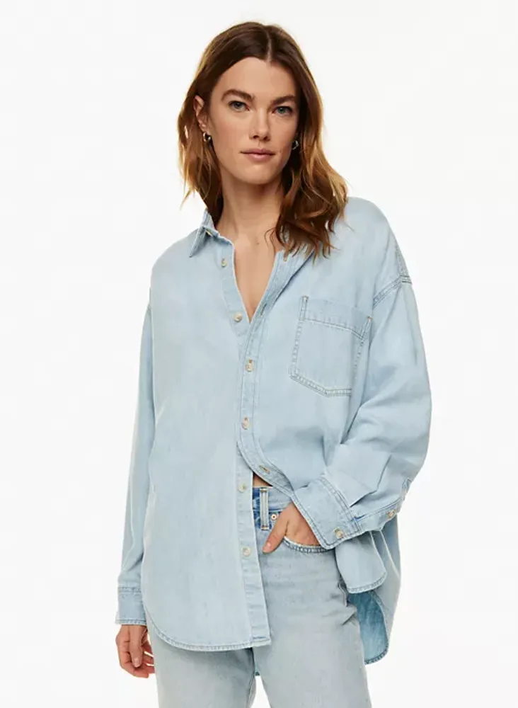 Denim Forum THE '80S COMFY DENIM SHIRT