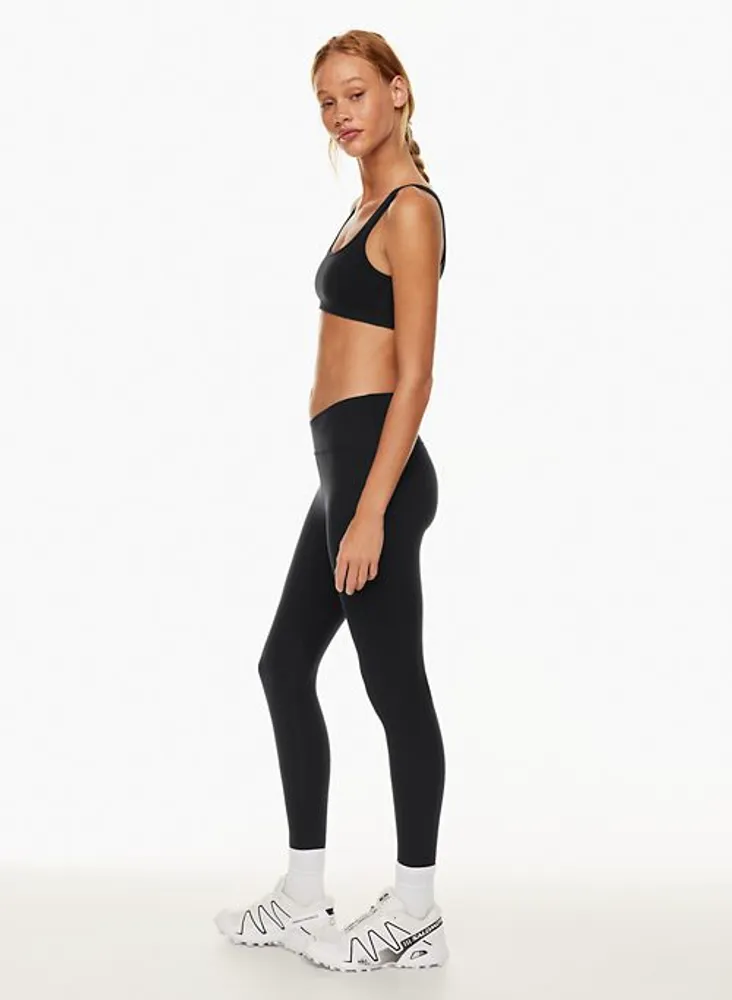 In Motion High Rise Legging by Tentree in Black at