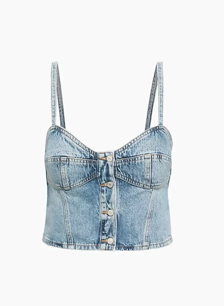 Lola Denim Bustier