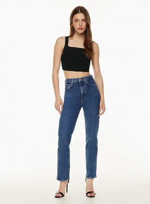 High Rise Stovepipe Jean