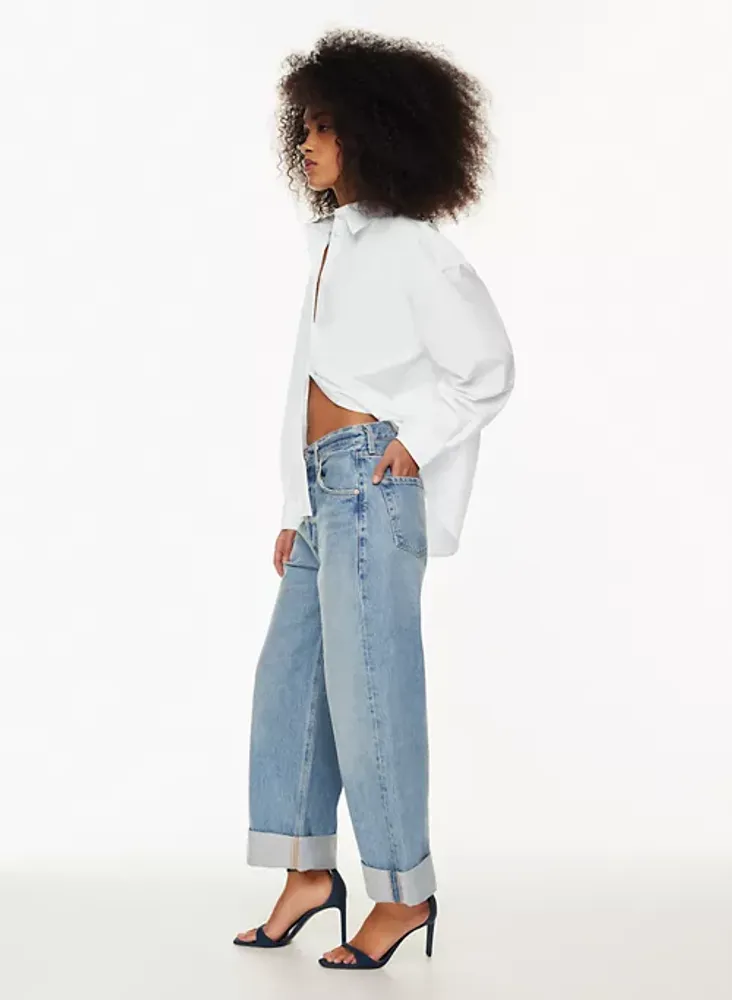 Ayla Baggy Cuffed Jean