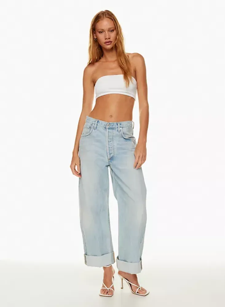 Ayla Baggy Cuffed Jean