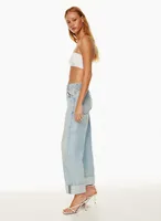 Ayla Baggy Cuffed Jean