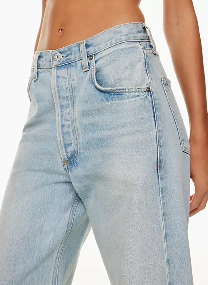 Ayla Baggy Cuffed Jean