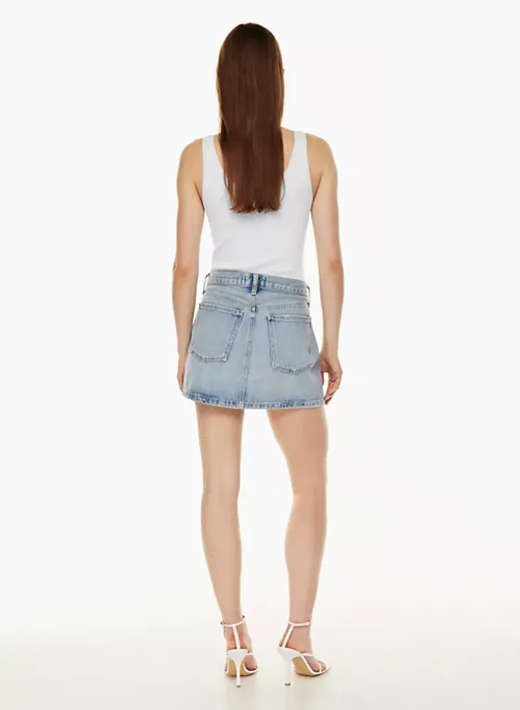 Liv Mini Jean Skirt