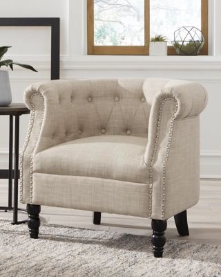 Deaza Accent Chair, Beige