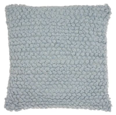 Modern Thin Group Loops Life Styles Sky Pillow, Gray
