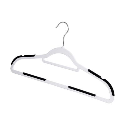 Honey Can Do Flocked Velvet Suit Hanger, 50 Pack, Black